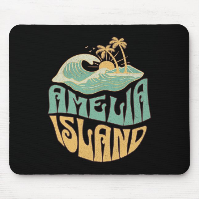 Amelia Island _4  Mouse Pad (Front)