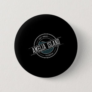 Amelia Island 6 Cm Round Badge
