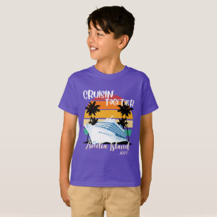 Amelia Island Cruise 2025 Family Group Travel T-Shirt