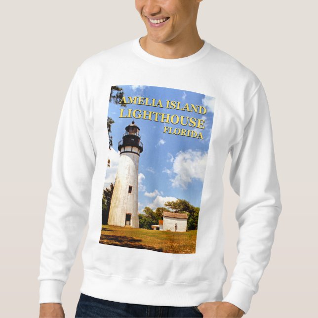 Amelia Island Lighthouse, Florida Sweatshirt (Front)