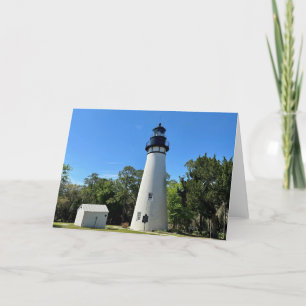 Amelia Island Lighthouse Note Card <Blank Inside>