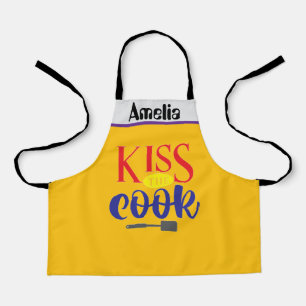 Amelia kiss the cook apron