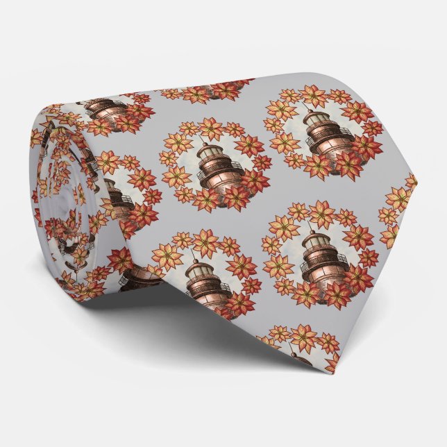 Amelia Lighthouse  tie (Rolled)