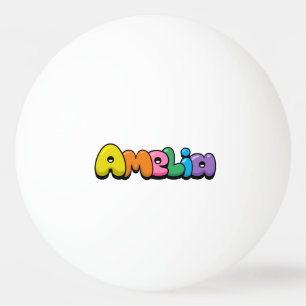 Amelia Ping Pong Ball