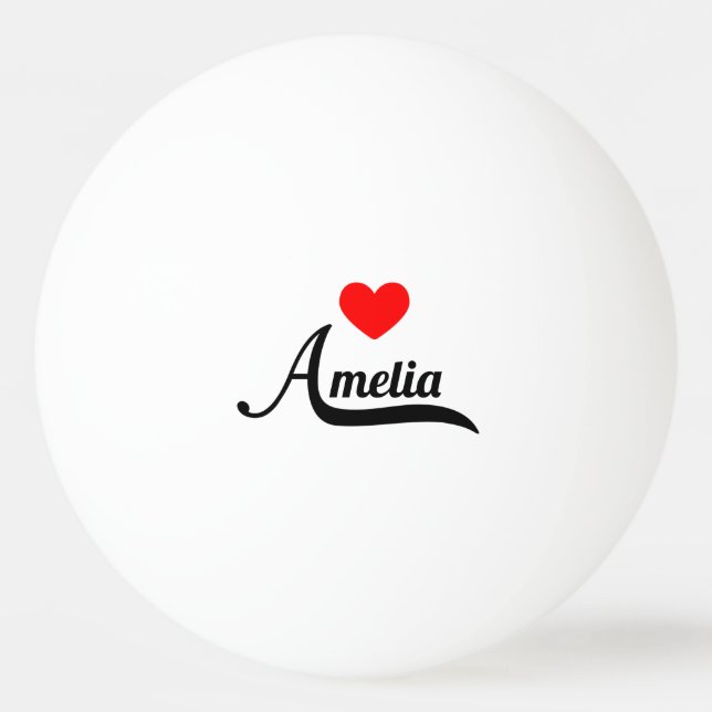 Amelia Ping Pong Ball (Front)