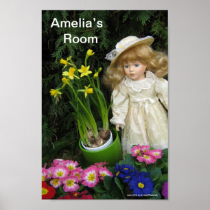 Amelia’s  room poster