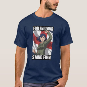 Amelia St George UK Flag England Patriotic Shirt