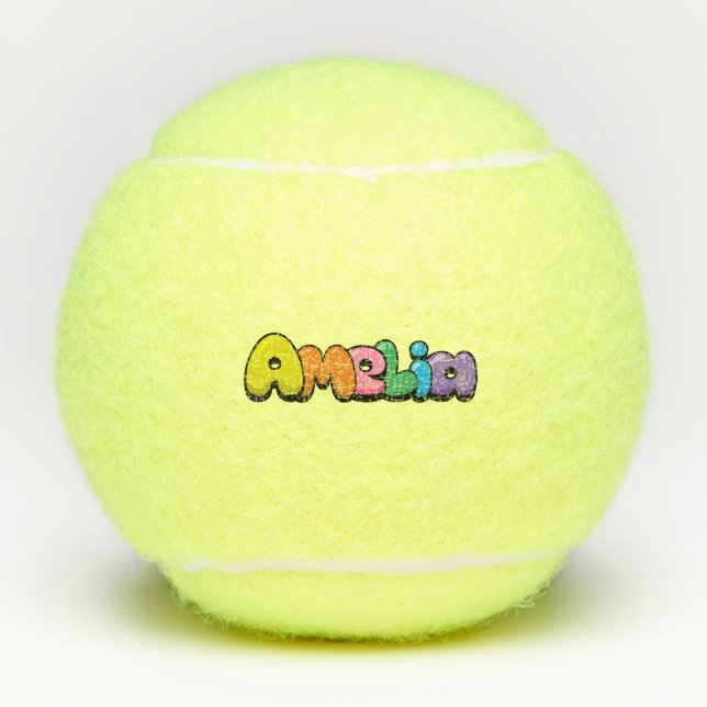 Amelia Tennis Balls (Front)