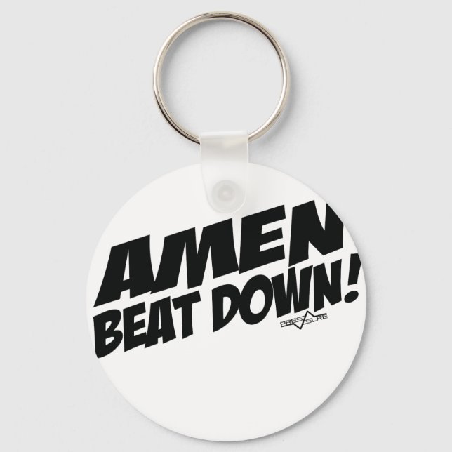 AMEN Beatdown Key Ring (Front)