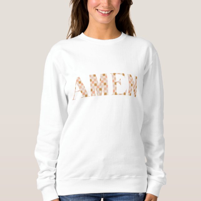 AMEN Ladies Comfy Sweatshirt (Front)