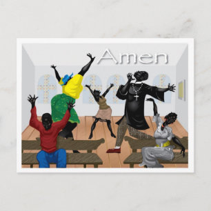 Amen Postcard