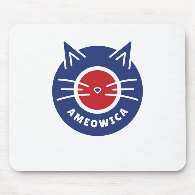 Ameowica Mouse Pad (Front)