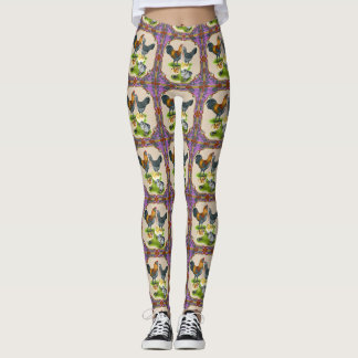 Ameraucana Family Framed Leggings