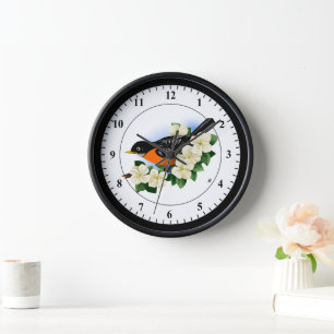Amercian Robin Wall Clocks