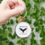 AMERICA250 Independence Day 1776 - 2026  Key Ring<br><div class="desc">This AMERICA250 1776 - 2026 Keychain is perfect for celebrating the United States’ 250th anniversary created to honor America’s Semiquincentennial on July 4, 2026. Great for everyday use, this design reflects national pride, heritage, and unity. A meaningful keepsake and patriotic accessory, it’s ideal for proud Americans who want to celebrate...</div>