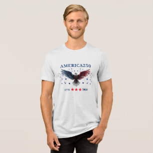 AMERICA250 Independence Day 1776 - 2026 Tri-Blend Shirt