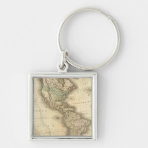 America 10 key ring