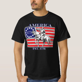 America 1776 with George Washington T-Shirt