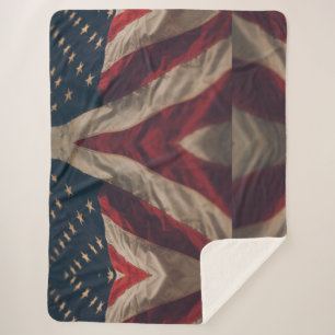 America 1 sherpa blanket