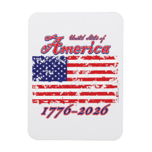 America 250 1776-2026 magnet