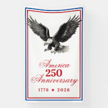 America 250 Anniversary Bald Eagle