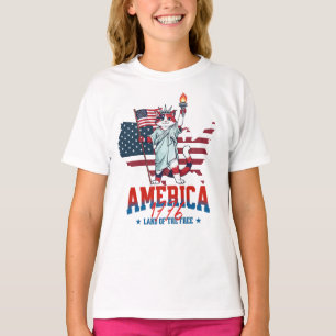America 250 Anniversary Patriot Cat T-Shirt