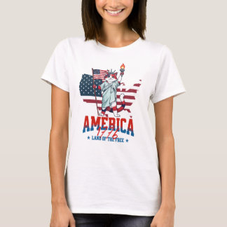 America 250 Anniversary Patriot Cat T-Shirt