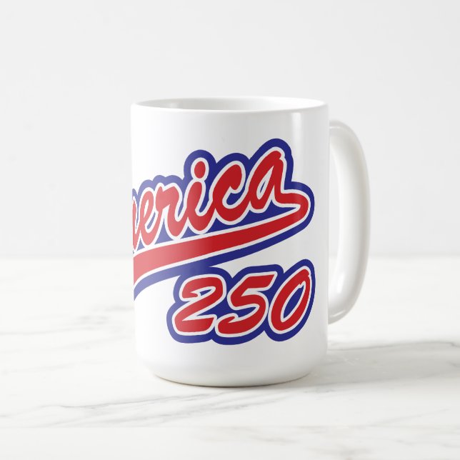 America 250 coffee mug (Front Right)