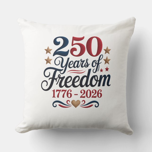 America 250  cushion (Front)