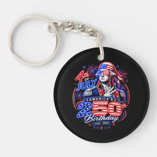 America 250 Deuce Key Ring