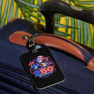 America 250 Deuce Luggage Tag