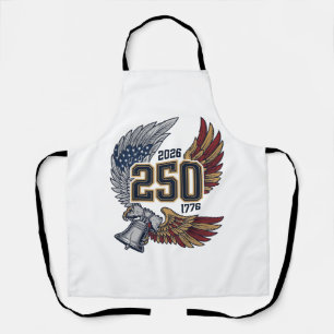 America 250 Eagle Wings 2026 Patriotic Design_1 Apron