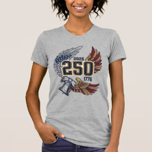 America 250 Eagle Wings 2026 Patriotic Design_1 T-Shirt