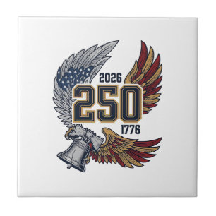 America 250 Eagle Wings 2026 Patriotic Design_1 Tile