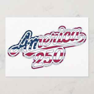 America 250 Flag Script Semiquincentennial Design Programme