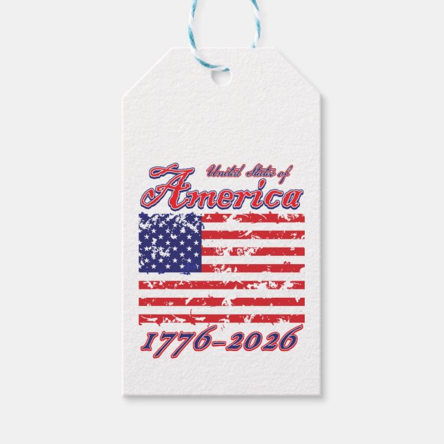 America 250 gift tags (Front)