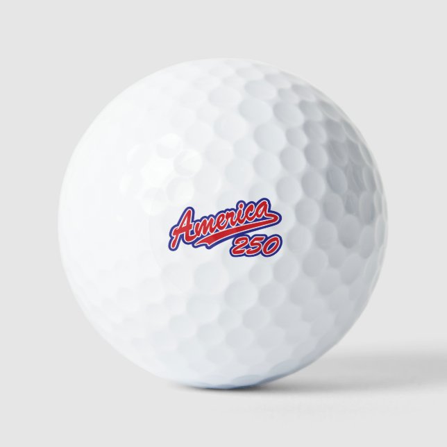 America 250 golf balls (Front)