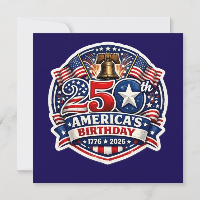 America 250 invitation (Front)