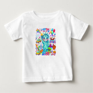 America 250 Kids Shirt – Cute Patriotic USA 1776