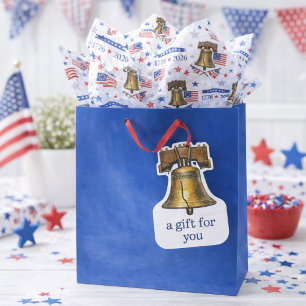 America 250 Liberty Bell Flag 1776-2026  Tissue Paper