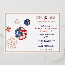 America 250 Patriotic Holiday Fête Anniversary