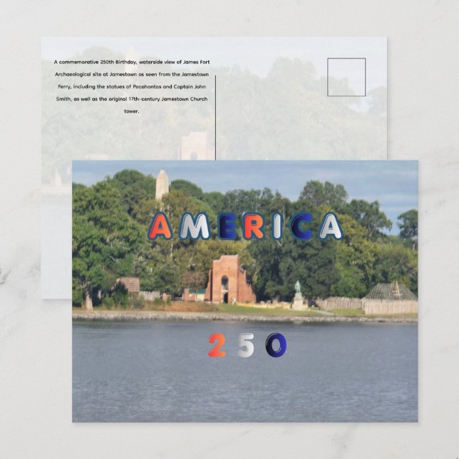 America 250 postcard (Front/Back)