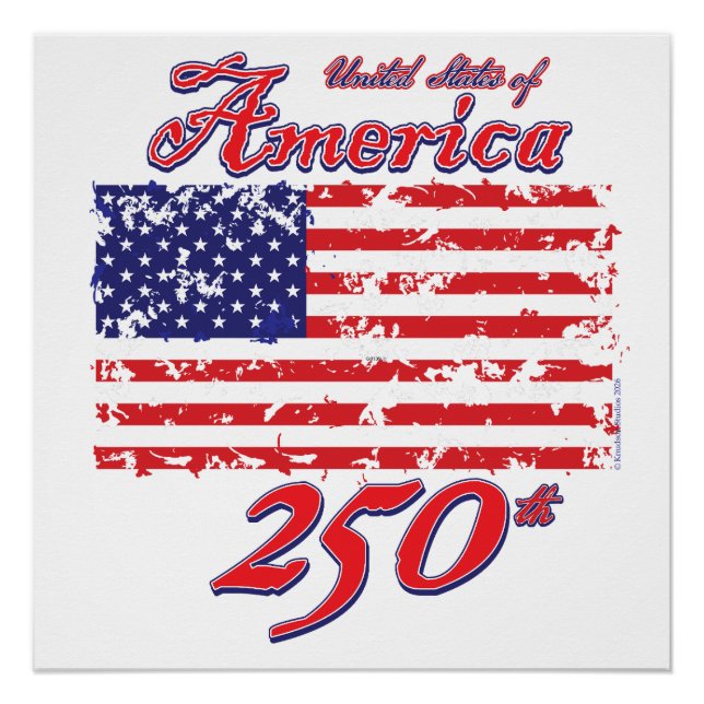 America 250 poster (Front)