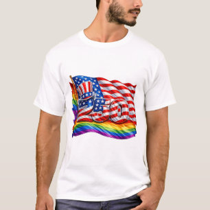 America 250 Pride Flag T-Shirt