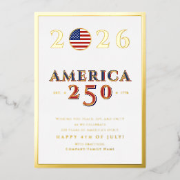 America 250 Semiquincentennial 2026 July 4th