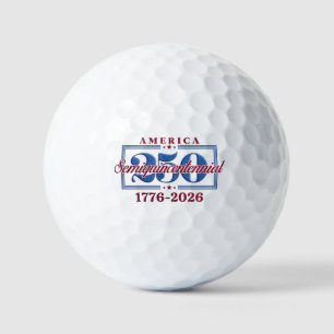 America 250 Semiquincentennial Graphic – 1776-2026 Golf Balls
