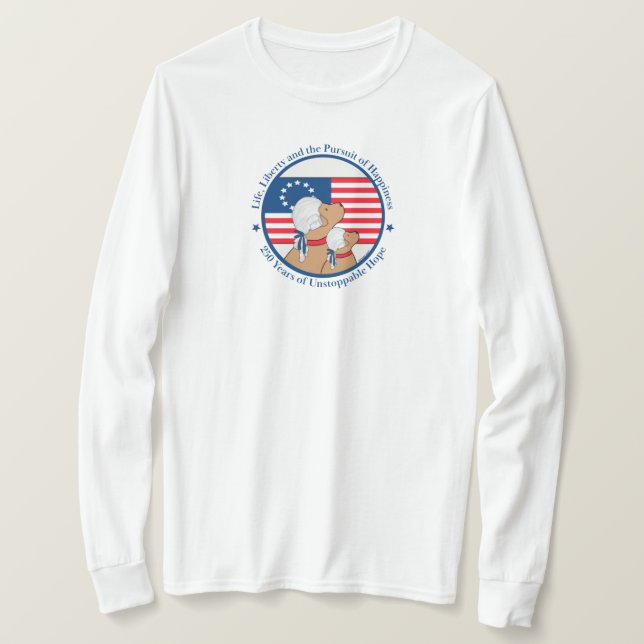 America 250 Year Founding Fathers Women’s T-Shirt (Design Front)