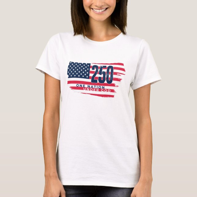  America 250 Years 1776 2026 250th Anniversary T-Shirt (Front)