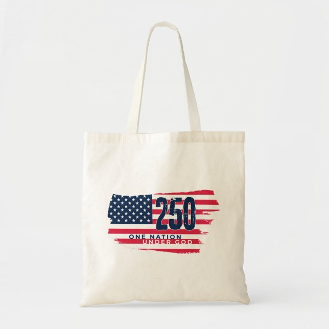  America 250 Years 1776 2026 250th Anniversary Tote Bag (Front)
