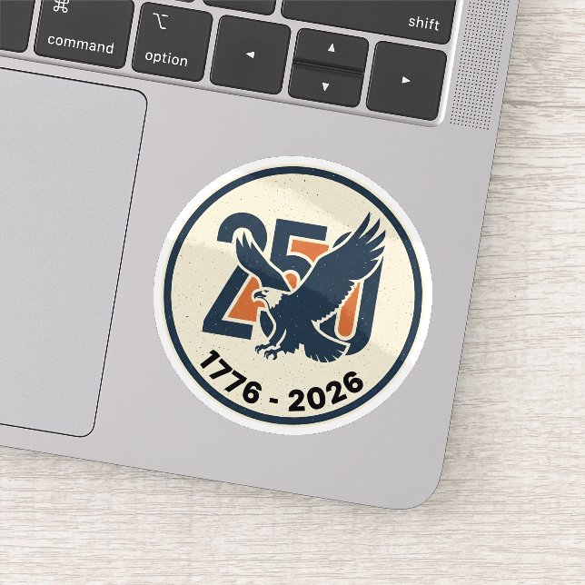 America 250 Years 1776 2026 Eagle (Detail)